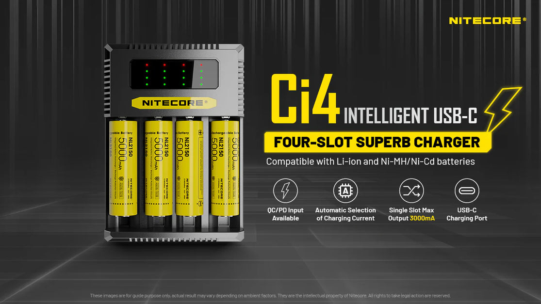 NITECORE Ci4 Charger - 3A