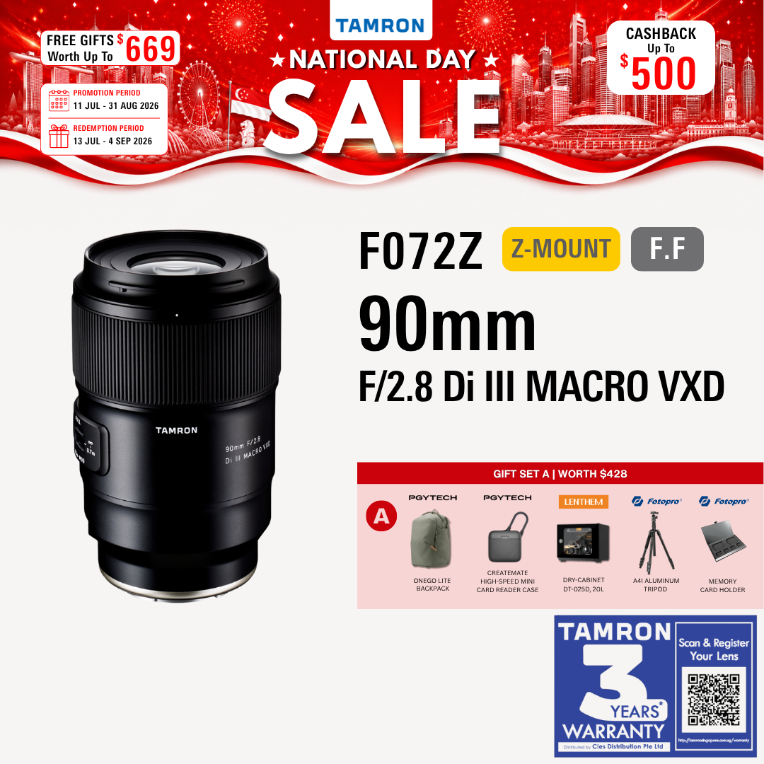 F072Z | Tamron 90mm F/2.8 DI III VXD Macro for Nikon Z
