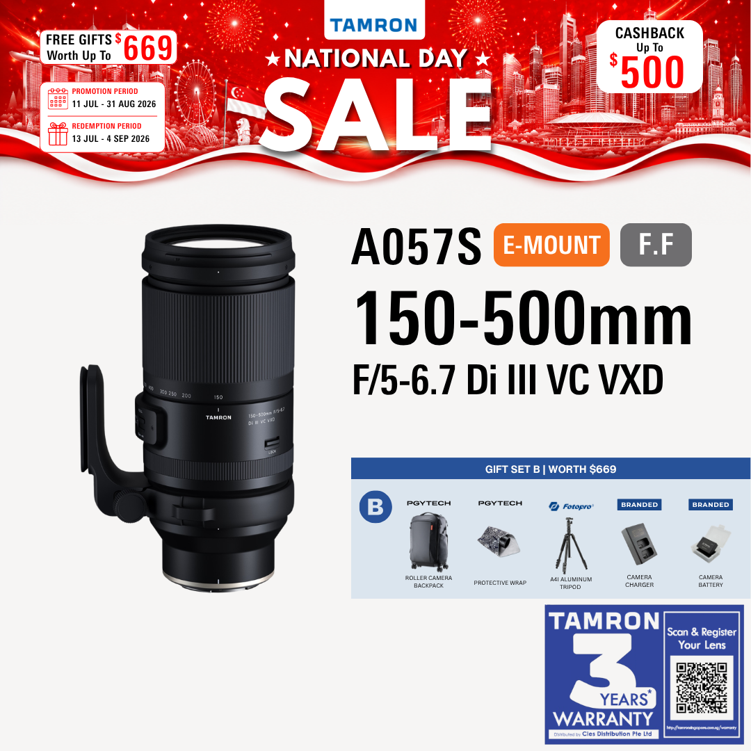 A057S | Tamron 150-500mm F/5-6.7 Di III VC VXD for SONY E
