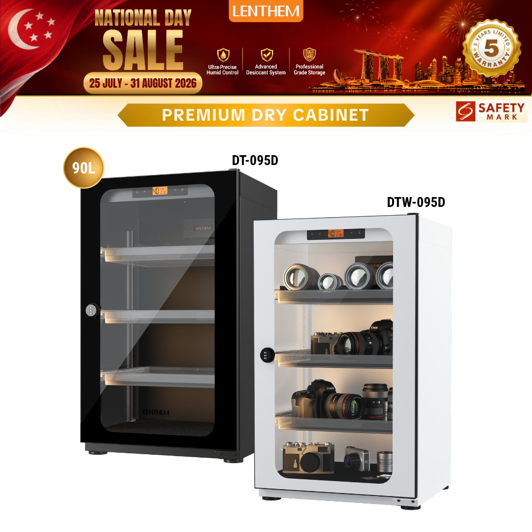 Lenthem 90L Dry Cabinet Box (DT-095D Black/ DTW-095D White)
