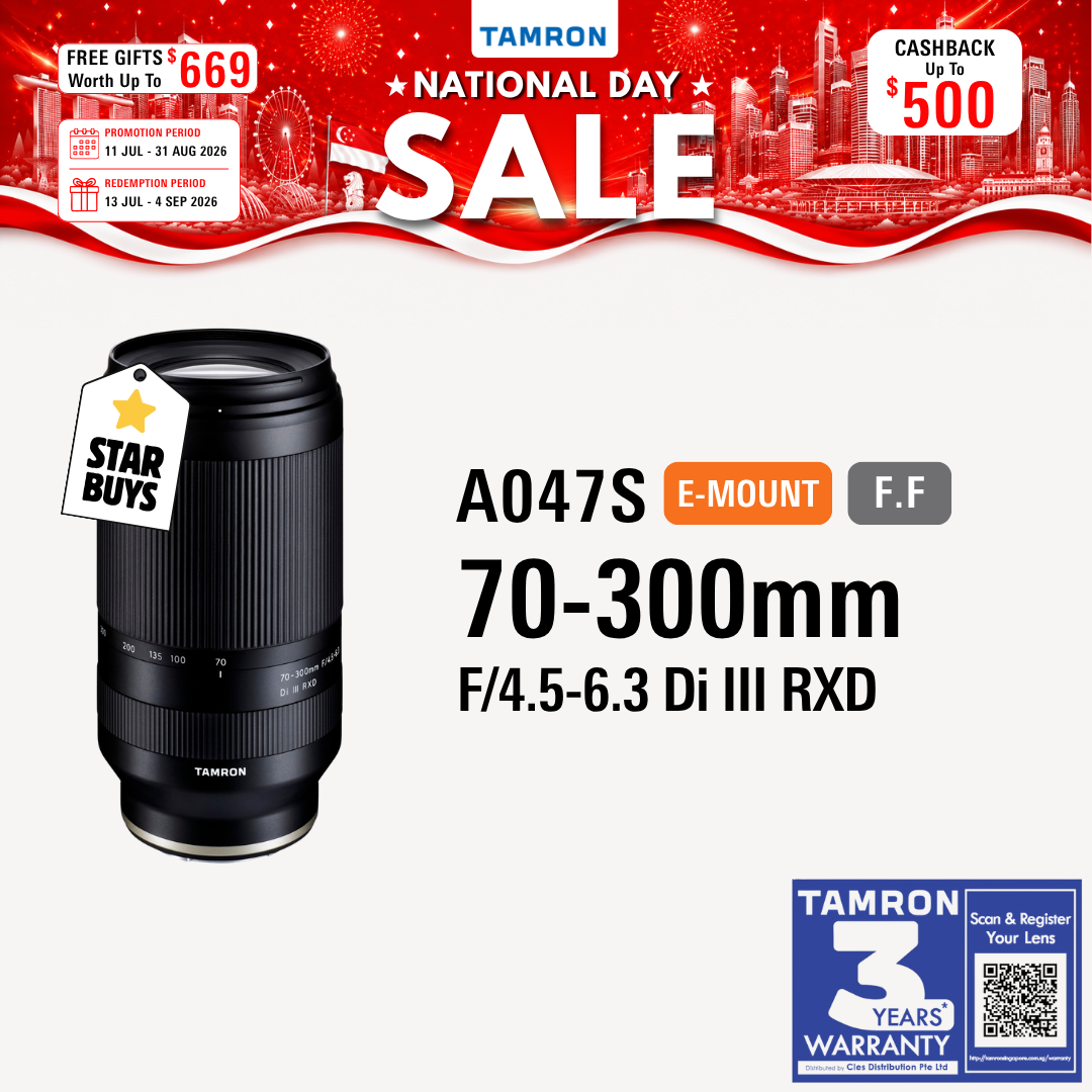 A047S | Tamron 70-300mm F/4.5-6.3 Di III RXD for SONY E