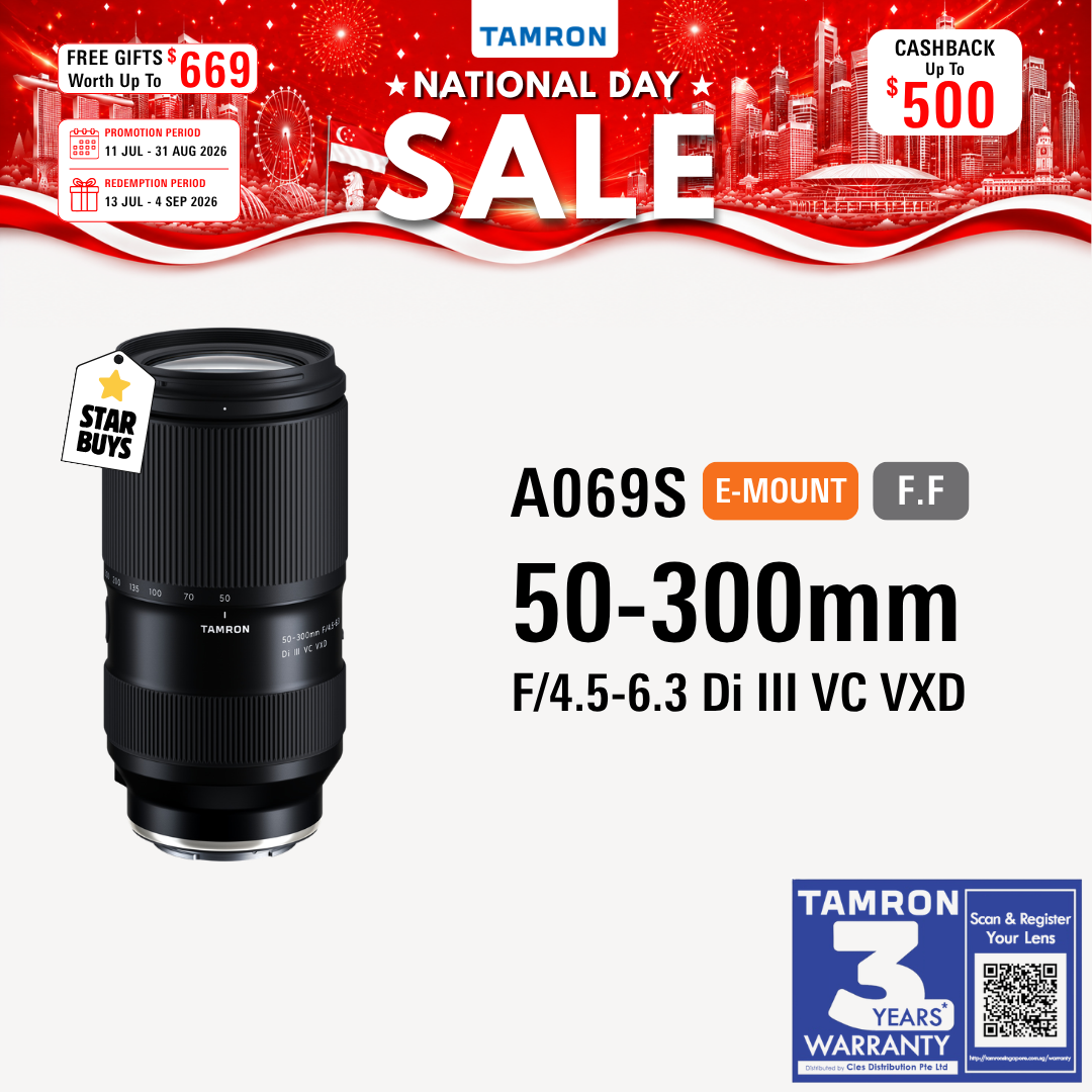 A069S | Tamron 50-300mm f/4.5-6.3 Di III VC VXD for SONY E