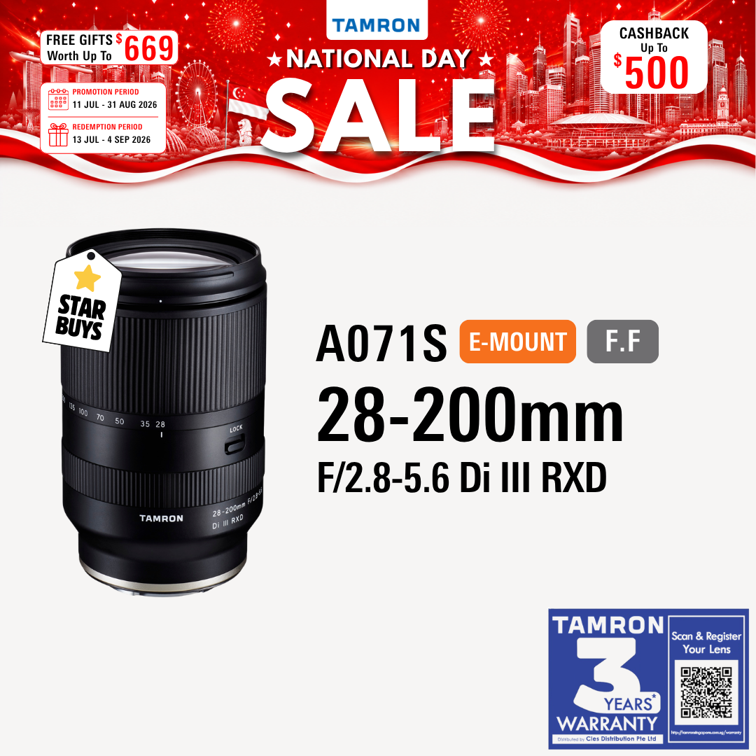 A071S | Tamron 28-200mm F2.8-5.6 Di III RX for SONY E