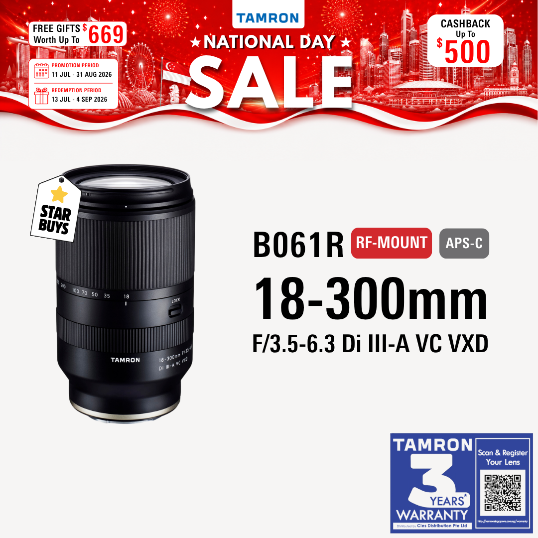B061R | Tamron 18-300mm F/3.5-6.3 Di III-A VC VXD for Canon RF