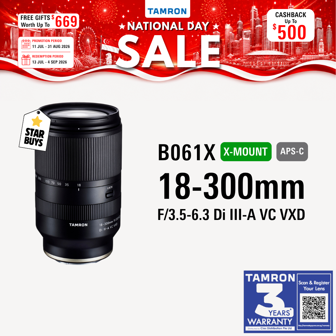 B061X | Tamron 18-300mm F/3.5-6.3 Di III-A VC VXD for FUJIFILM X