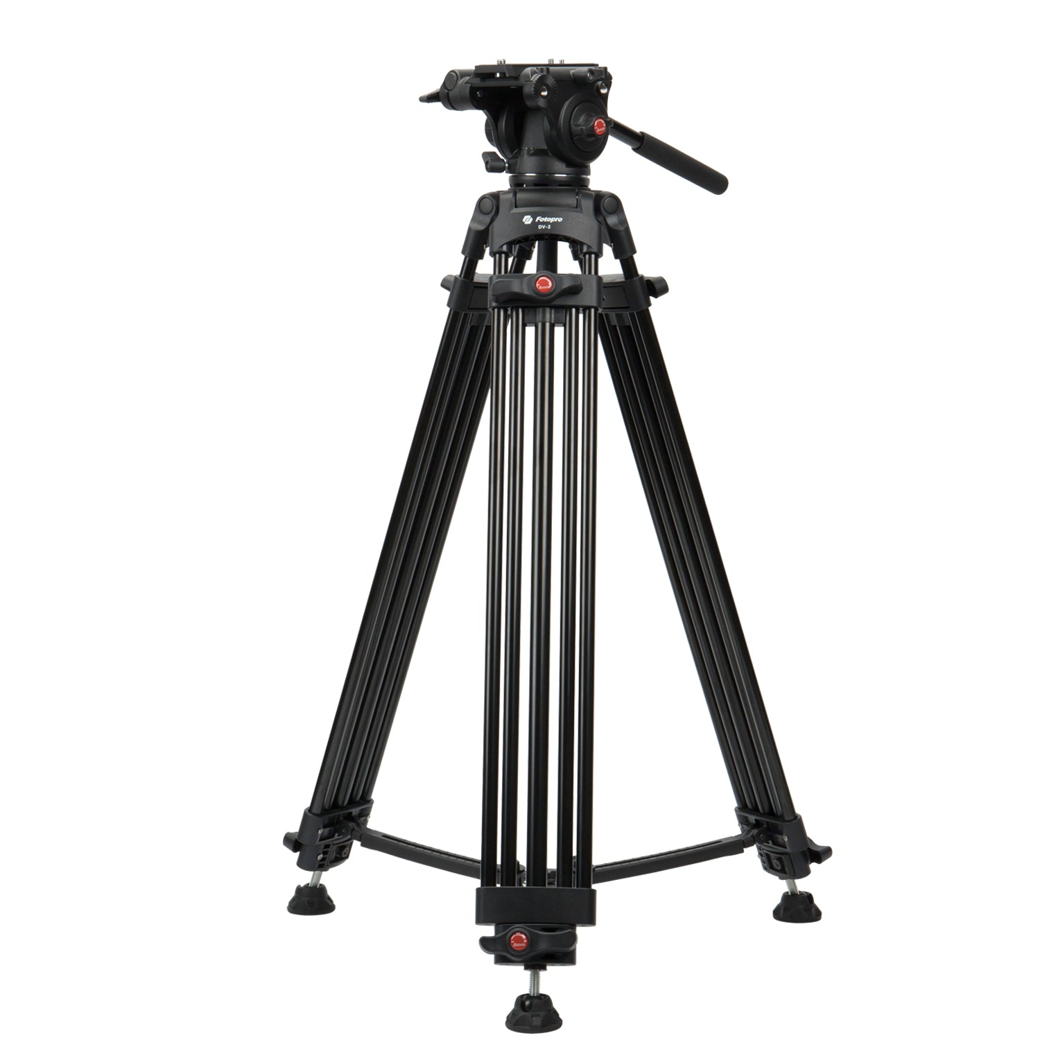 FOTOPRO DV-2 Video Tripod (Black)