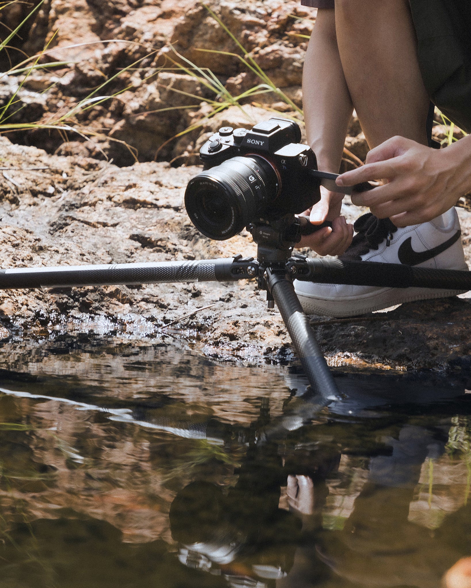 Fotopro X-Aircross 4 Carbon Fibre Tripod (Ball Head or Video Head)