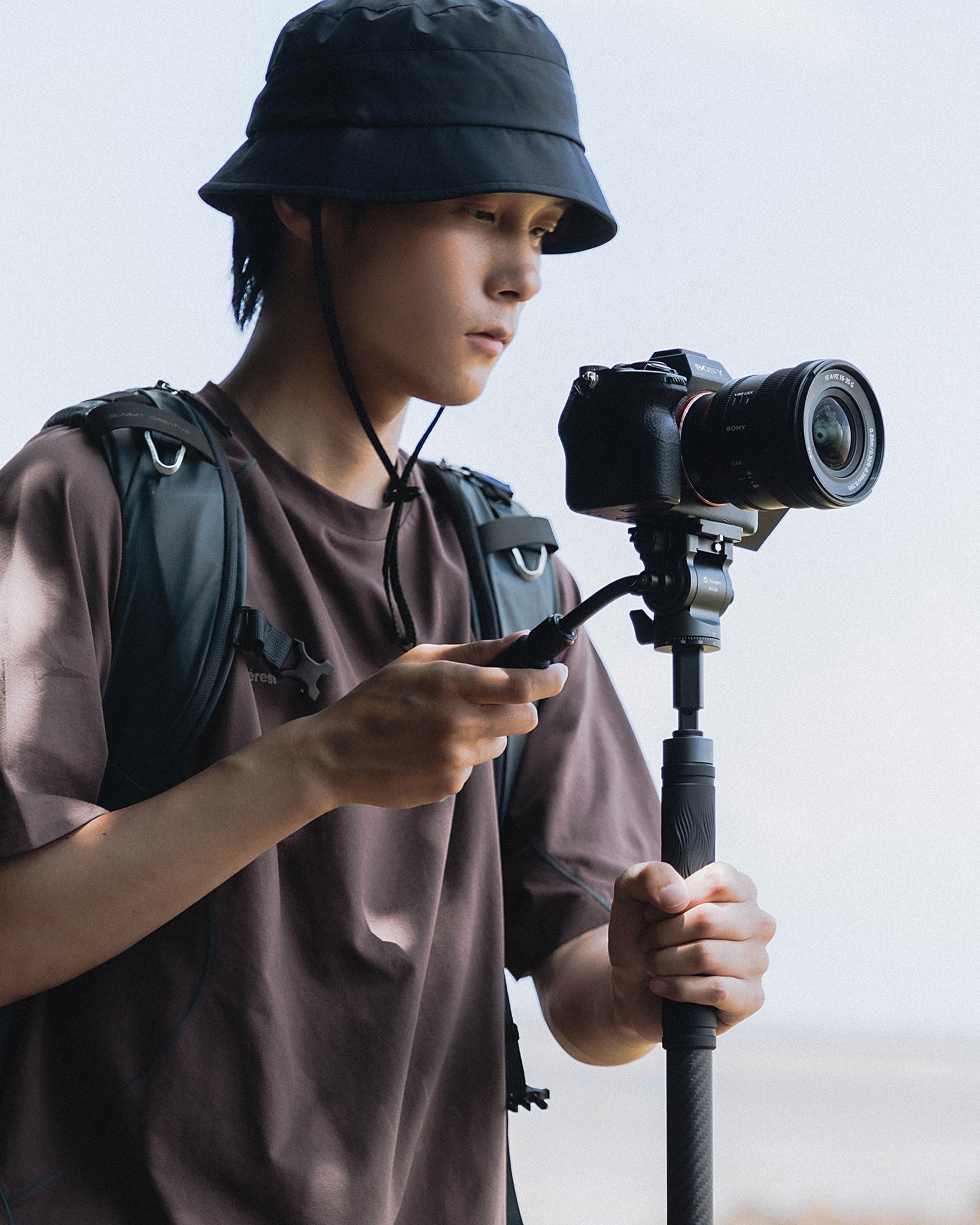 Fotopro X-Aircross 4 Carbon Fibre Tripod (Ball Head or Video Head)