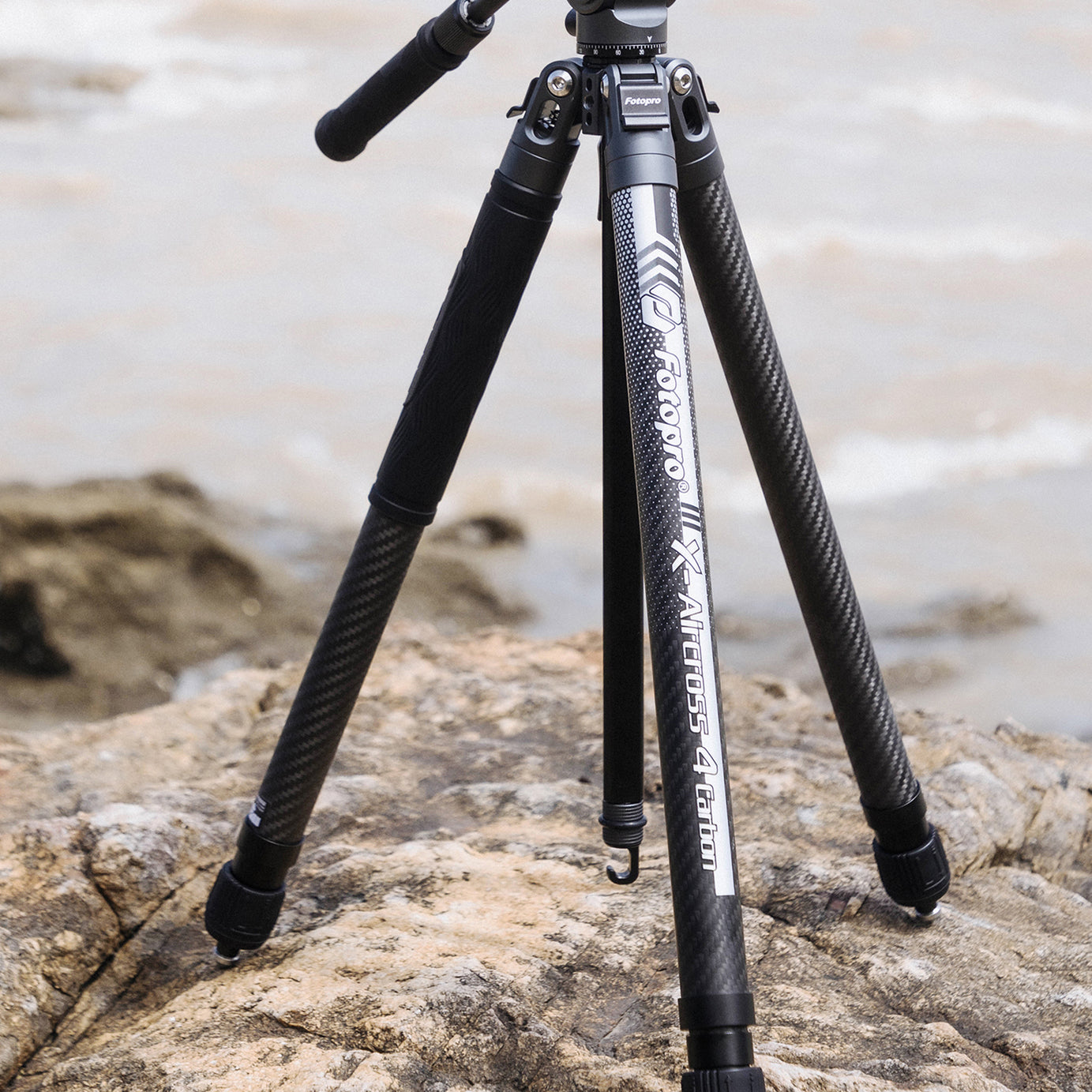 Fotopro X-Aircross 4 Carbon Fibre Tripod (Ball Head or Video Head)