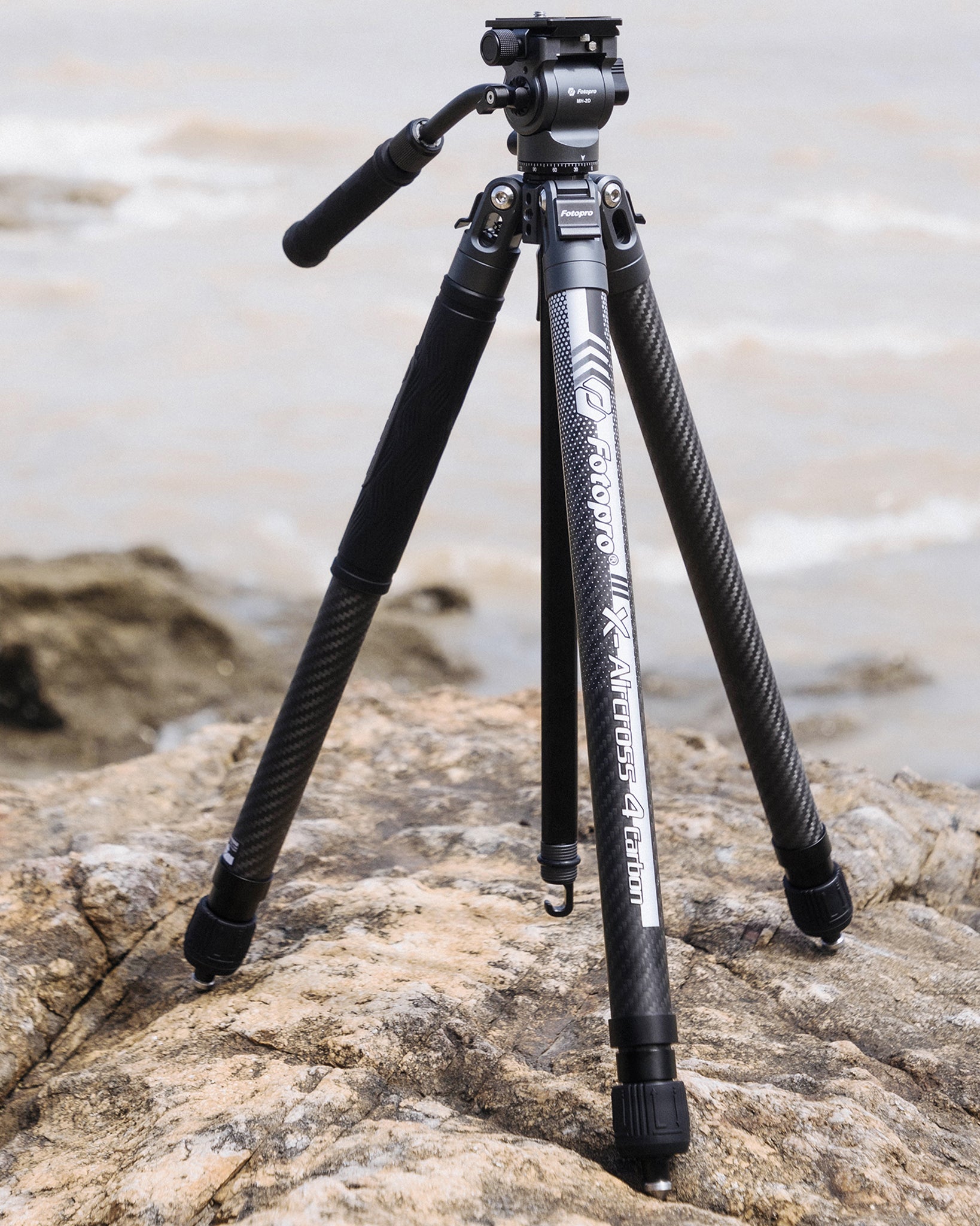 Fotopro X-Aircross 4 Carbon Fibre Tripod (Ball Head or Video Head)