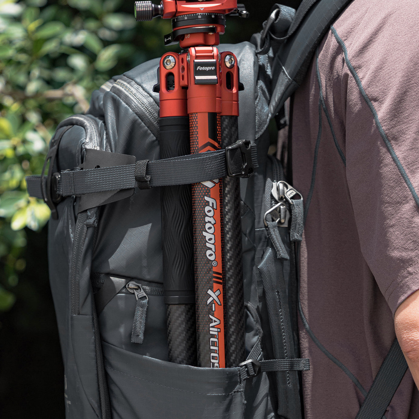 Fotopro X-Aircross 4 Carbon Fibre Tripod (Ball Head or Video Head)