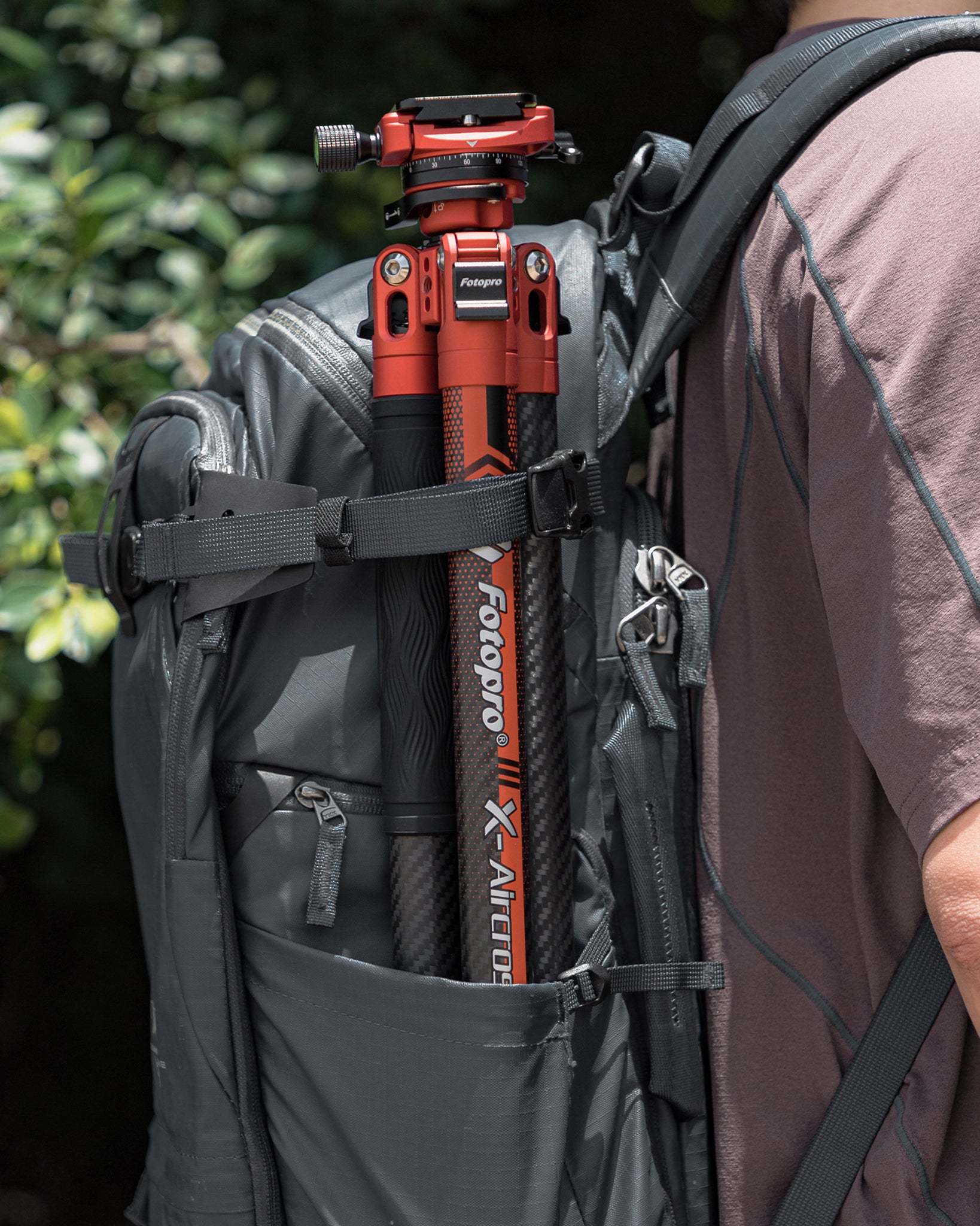 Fotopro X-Aircross 4 Carbon Fibre Tripod (Ball Head or Video Head)