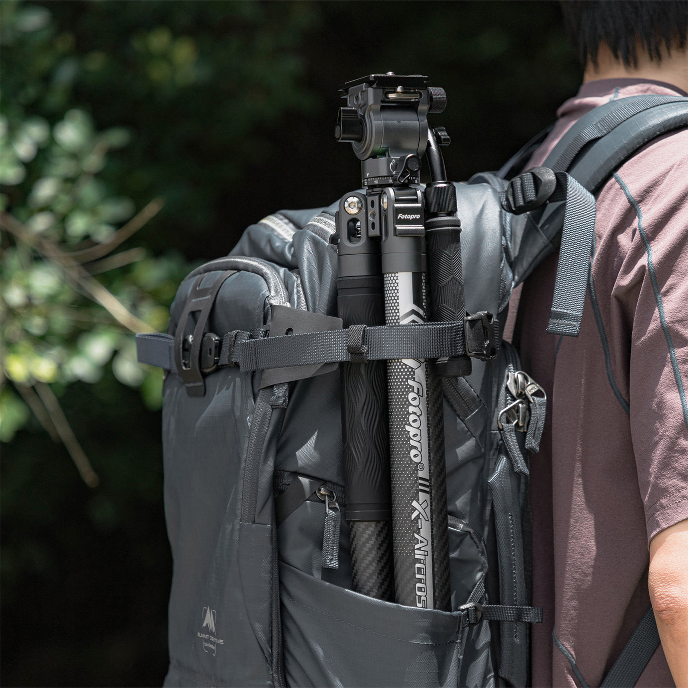 Fotopro X-Aircross 4 Carbon Fibre Tripod (Ball Head or Video Head)