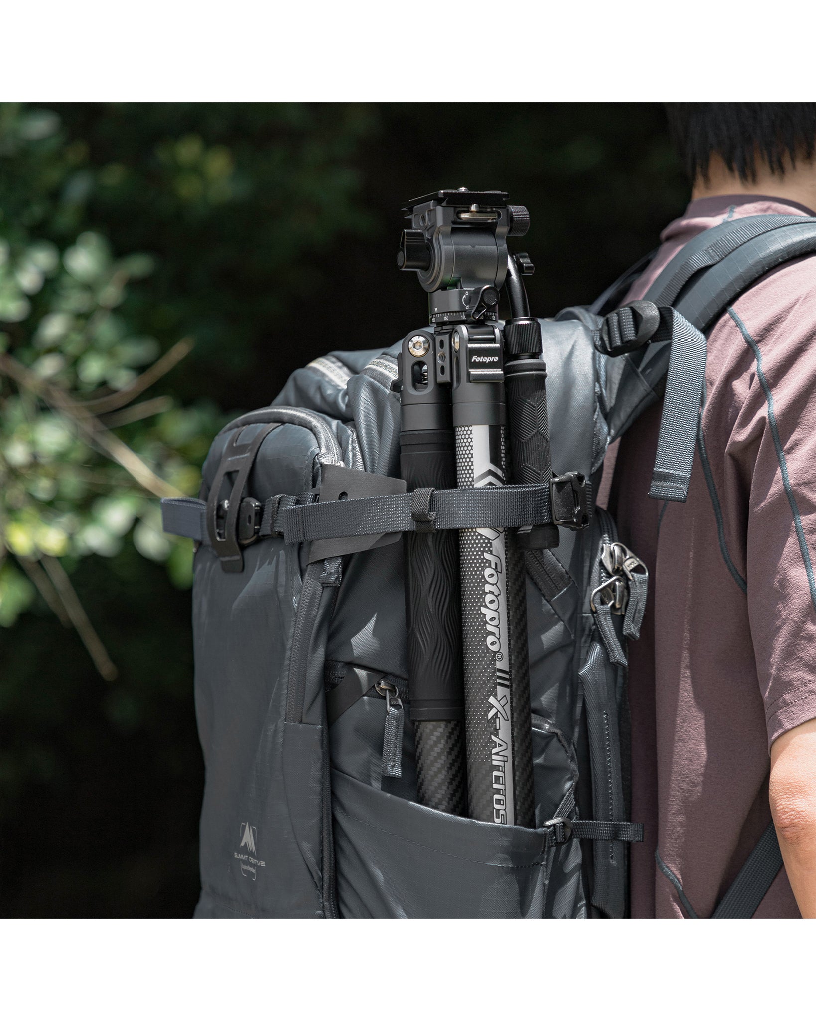 Fotopro X-Aircross 4 Carbon Fibre Tripod (Ball Head or Video Head)