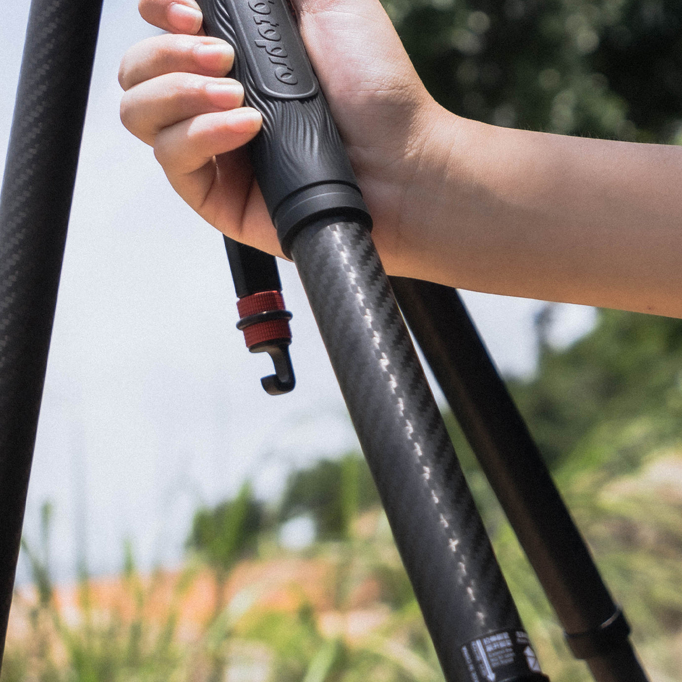 Fotopro X-Aircross 4 Carbon Fibre Tripod (Ball Head or Video Head)