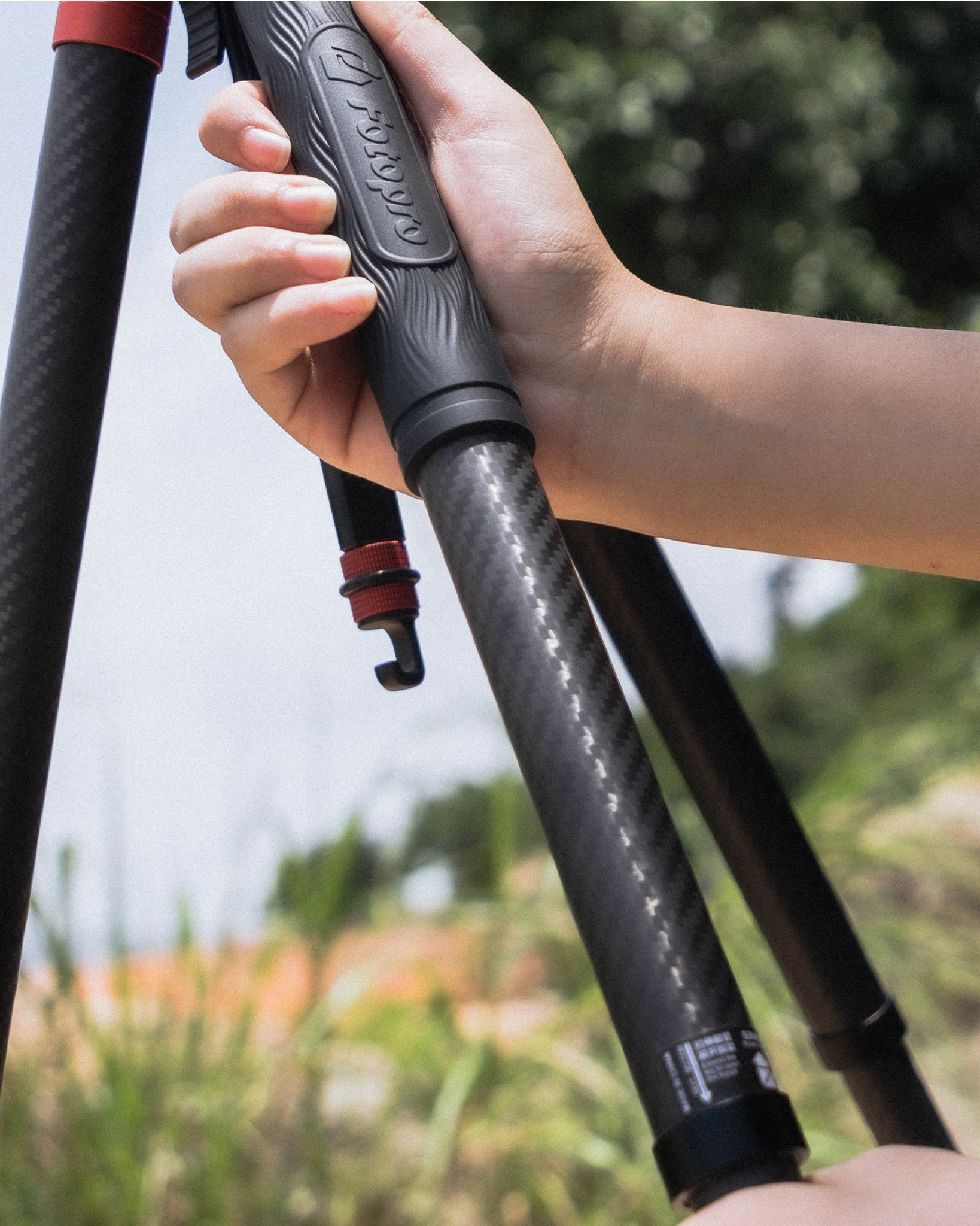 Fotopro X-Aircross 4 Carbon Fibre Tripod (Ball Head or Video Head)