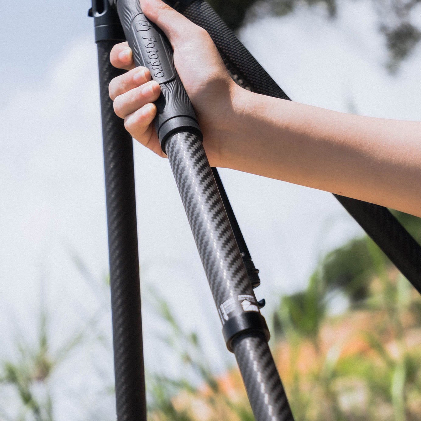 Fotopro X-Aircross 4 Carbon Fibre Tripod (Ball Head or Video Head)