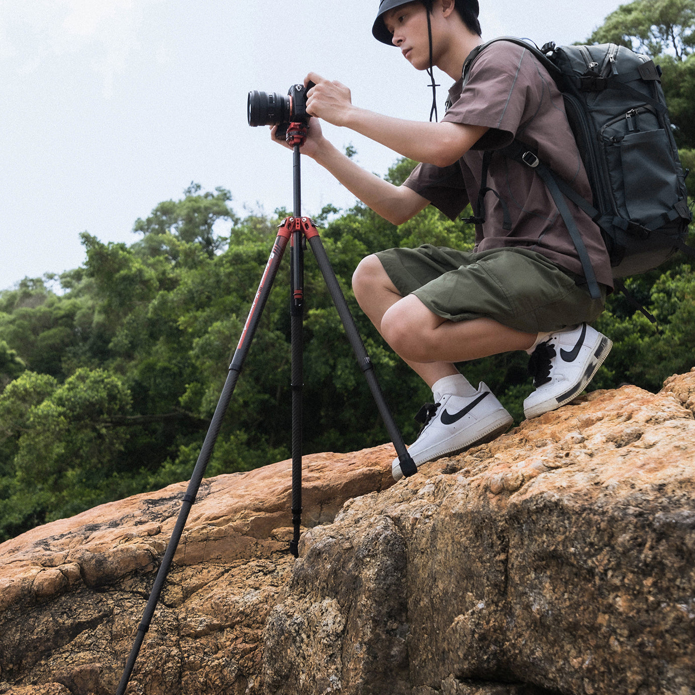Fotopro X-Aircross 4 Carbon Fibre Tripod (Ball Head or Video Head)