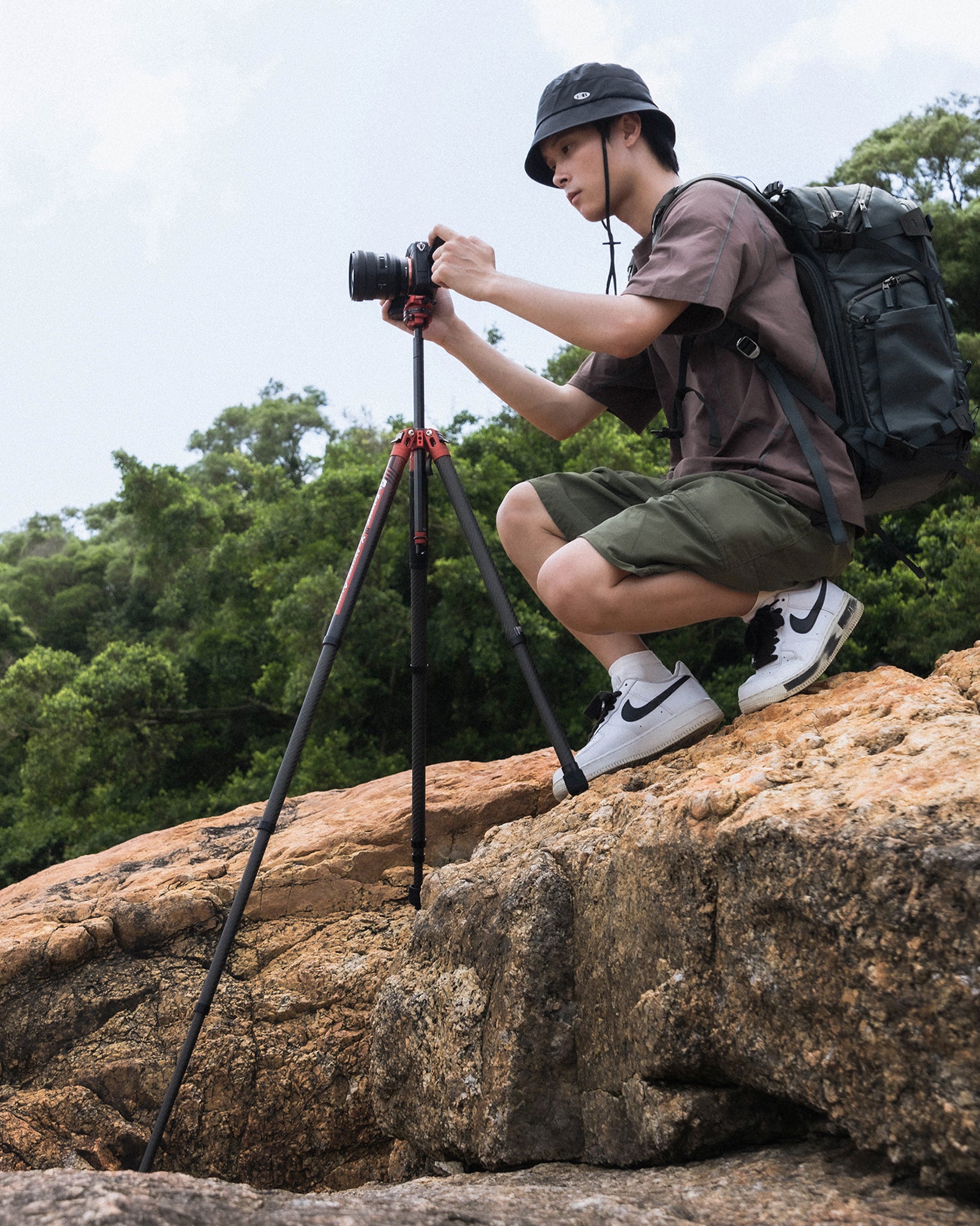 Fotopro X-Aircross 4 Carbon Fibre Tripod (Ball Head or Video Head)