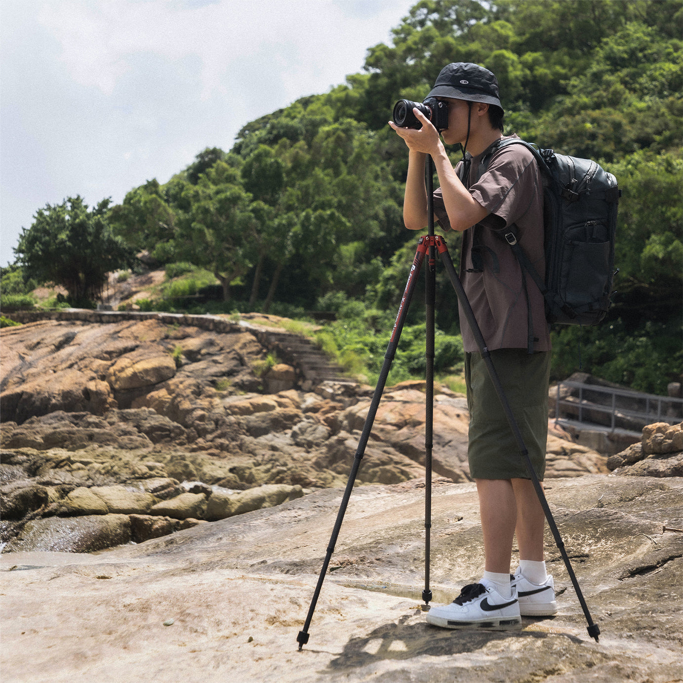 Fotopro X-Aircross 4 Carbon Fibre Tripod (Ball Head or Video Head)