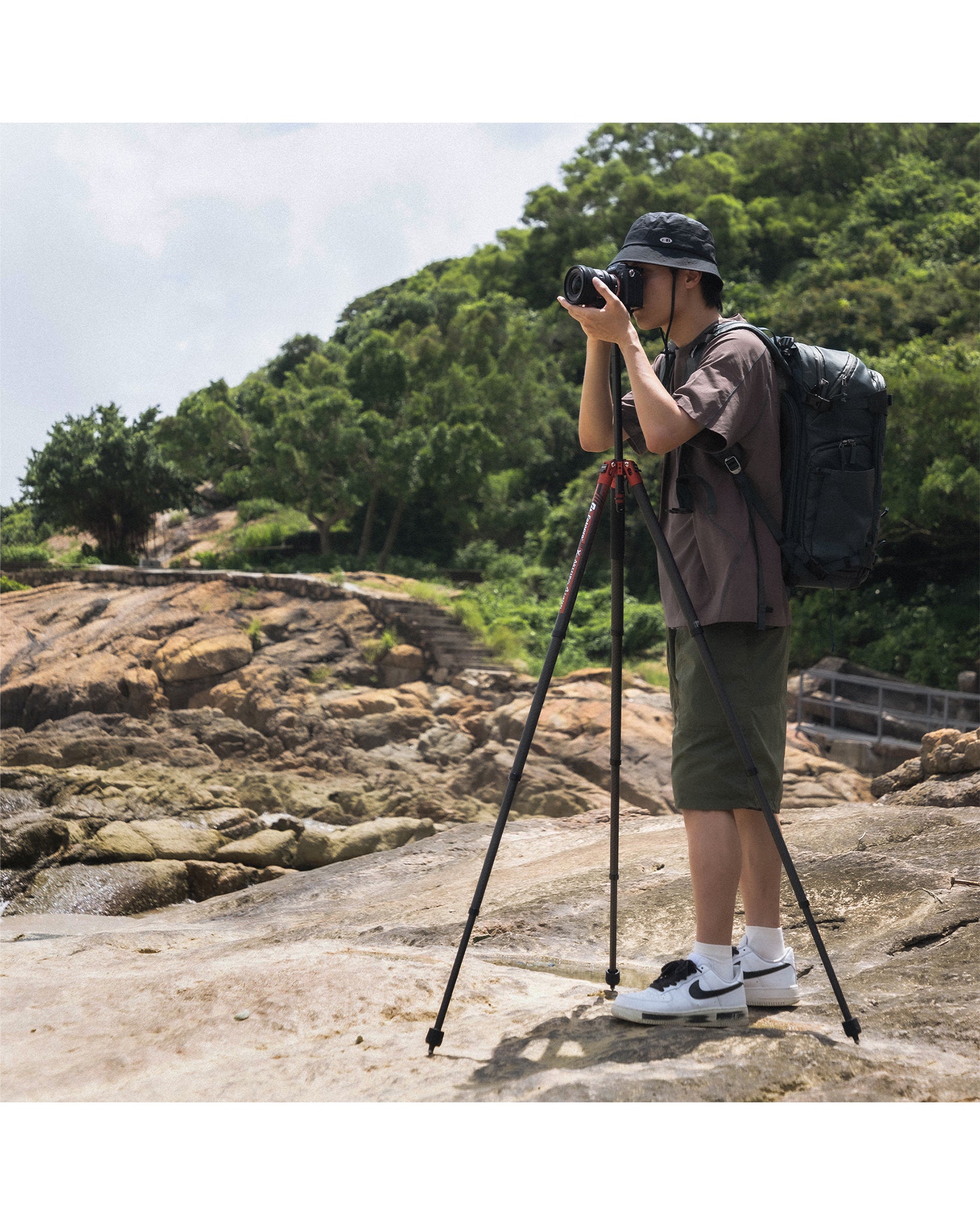 Fotopro X-Aircross 4 Carbon Fibre Tripod (Ball Head or Video Head)