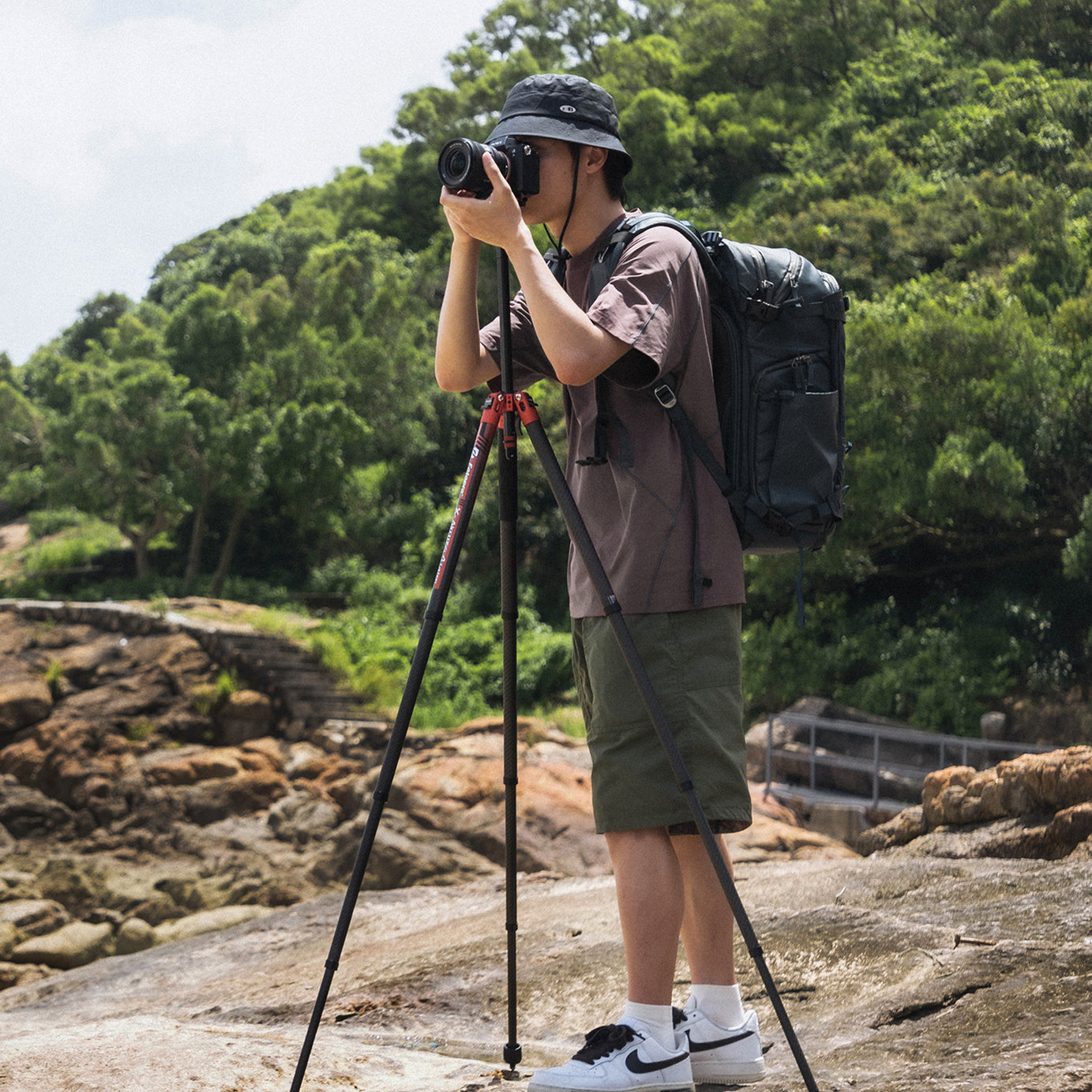 Fotopro X-Aircross 4 Carbon Fibre Tripod (Ball Head or Video Head)