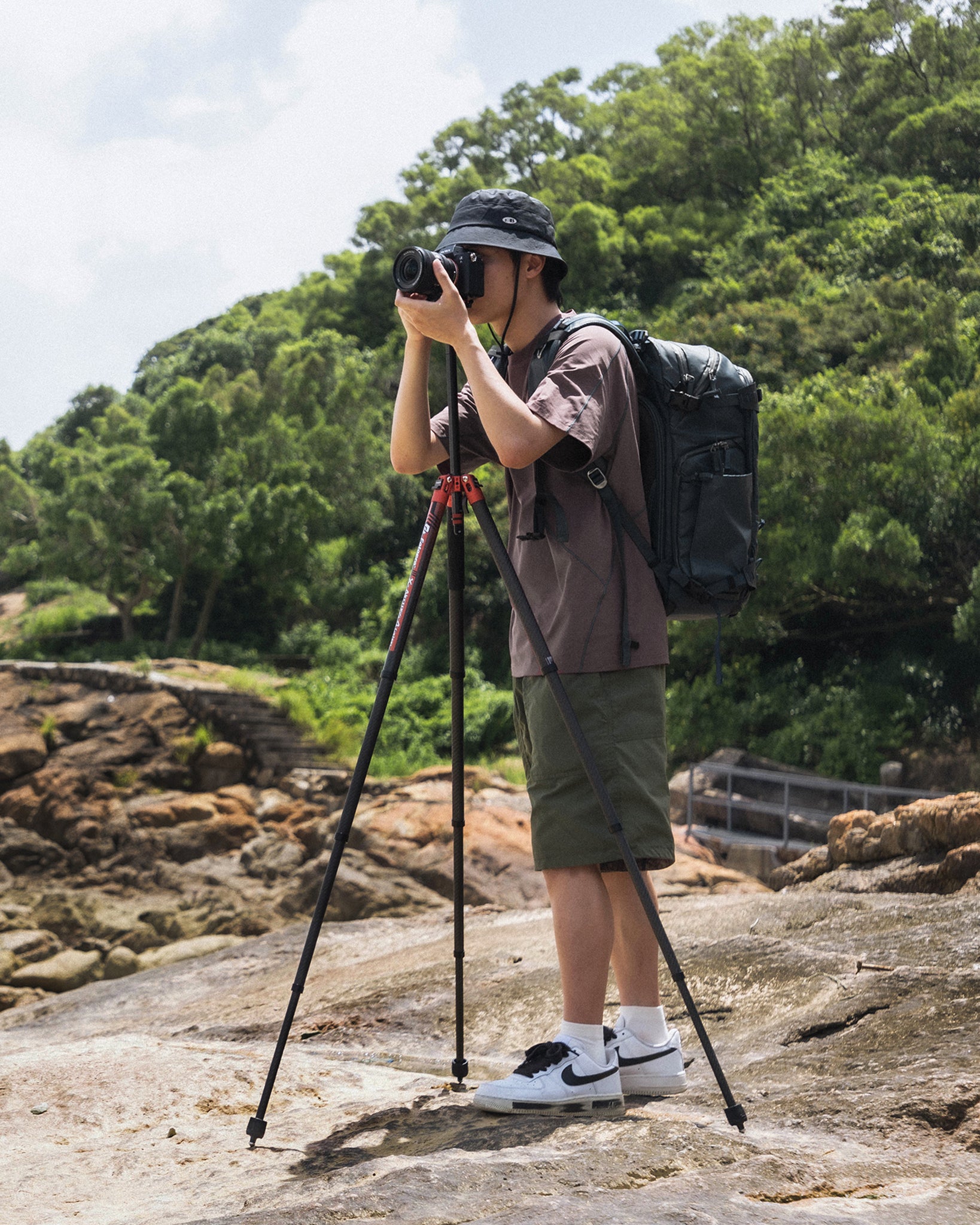 Fotopro X-Aircross 4 Carbon Fibre Tripod (Ball Head or Video Head)