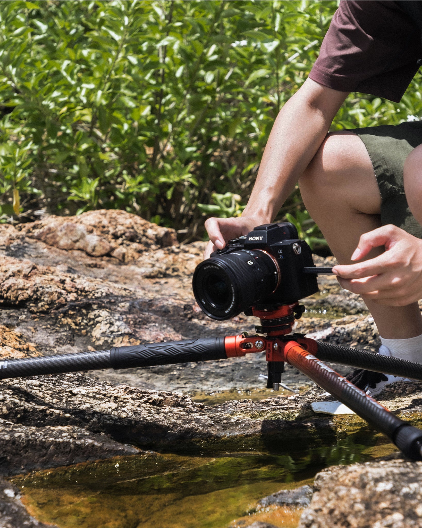 Fotopro X-Aircross 4 Carbon Fibre Tripod (Ball Head or Video Head)