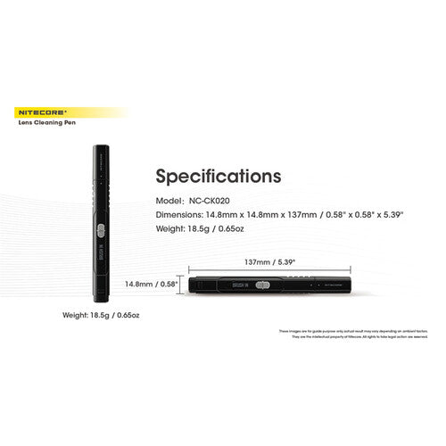 [Clearance Deal] NITECORE Lens Cleaning Pen