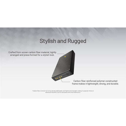 NITECORE NB20000 Carbon Fiber Energy Brick (20,000mAh 3A GEN3)