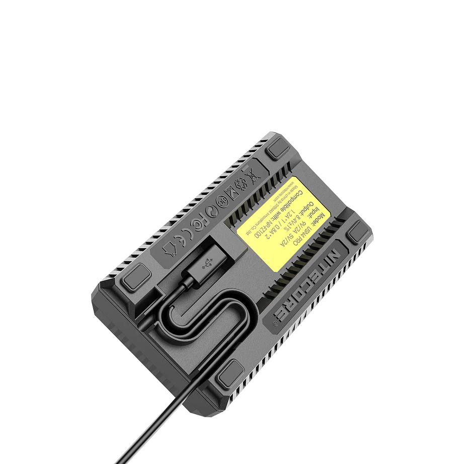 NITECORE USN4 PRO (Sony NP-FZ100) Dual-Slot Battery Charger