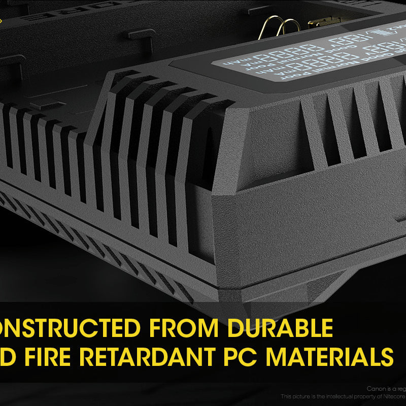 NITECORE UCN2 PRO (Canon LP-E6 Series) Dual-Slot Battery Charger