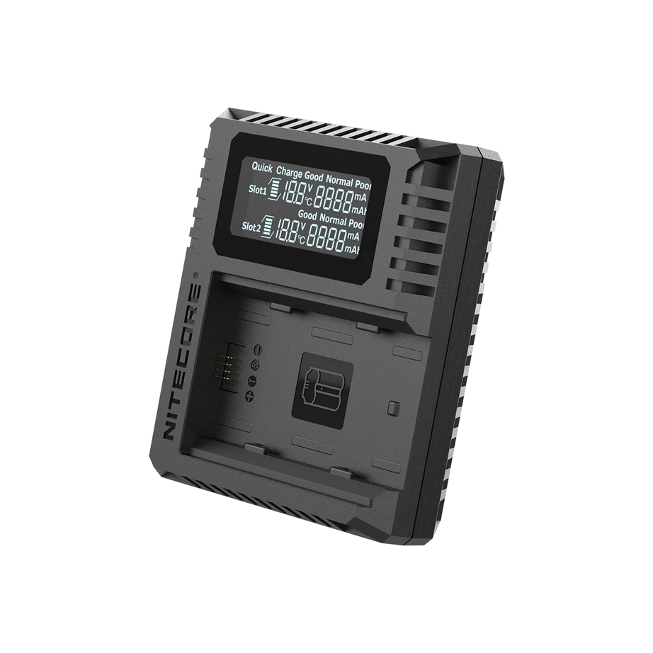 [Clearance Deal] NITECORE FX3 (Fujifilm NP-W235) Dual-Slot Battery Charger