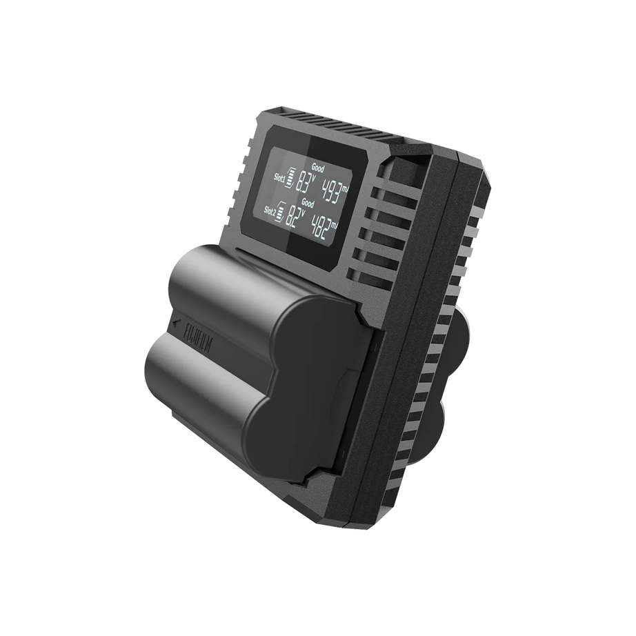 [Clearance Deal] NITECORE FX3 (Fujifilm NP-W235) Dual-Slot Battery Charger