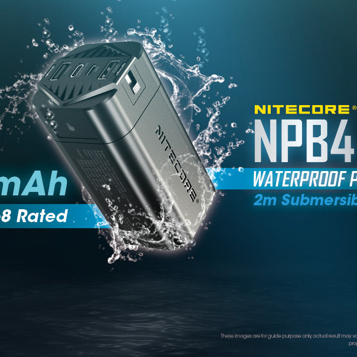 NITECORE NPB4 20000mAh IP68 Waterproof Power Bank