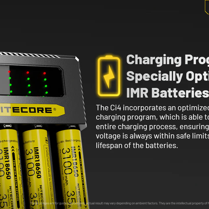 [Clearance Deal] NITECORE Ci4 Charger - 3A