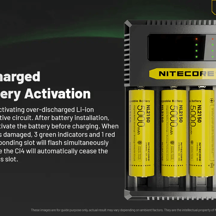 [Clearance Deal] NITECORE Ci4 Charger - 3A