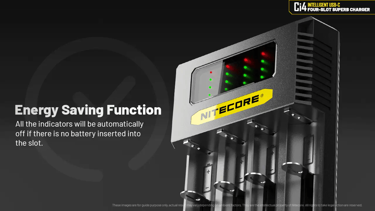 [Clearance Deal] NITECORE Ci4 Charger - 3A