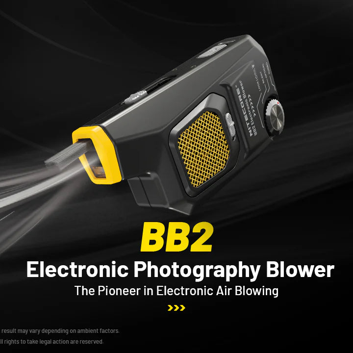 NITECORE BB2 with Multipurpose Cleaning Kit - Electronic Dust Blower (80km/h)