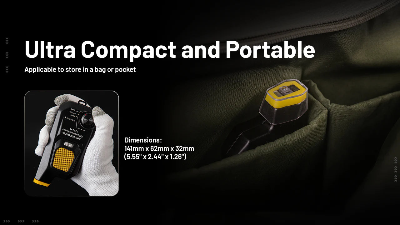 NITECORE BB2 with Multipurpose Cleaning Kit - Electronic Dust Blower (80km/h)