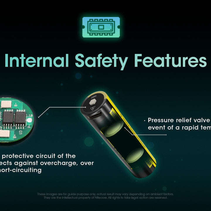 Nitecore Battery 18650 NL1836R (3600mAh, 3.6V, 6A)