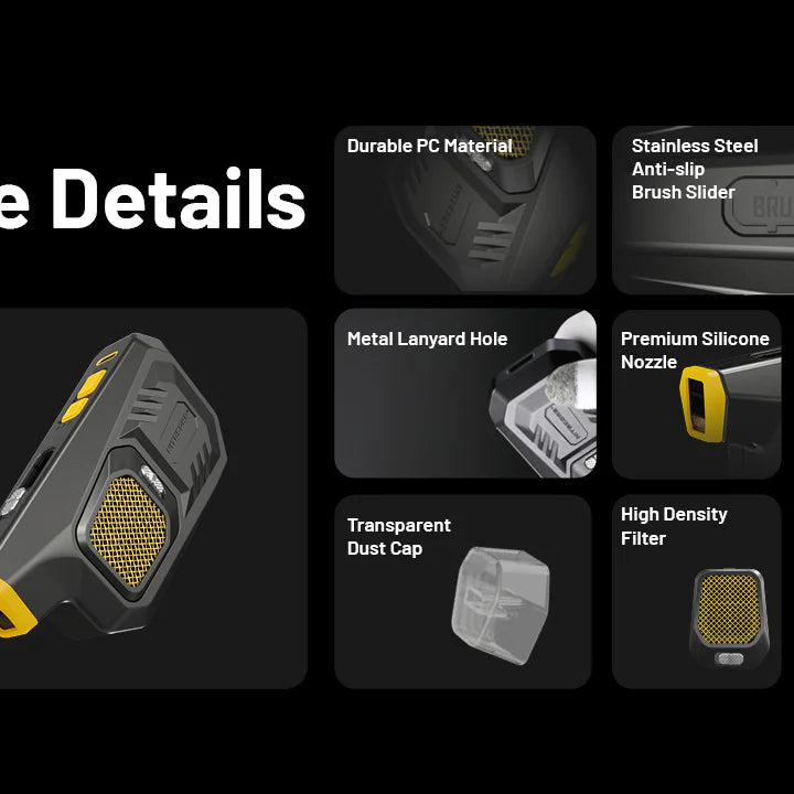 NITECORE BB21 - Electronic Dust Blower (80km/h)