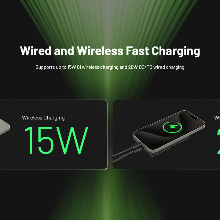 Nitecore NW5000 Magnetic Wireless Charging USB-C 5000mAh Power Bank