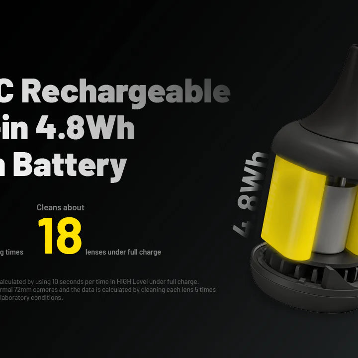 NITECORE BB Nano with Vacuum Extension Kit - Electronic Blower / Vacuum (40km/h)