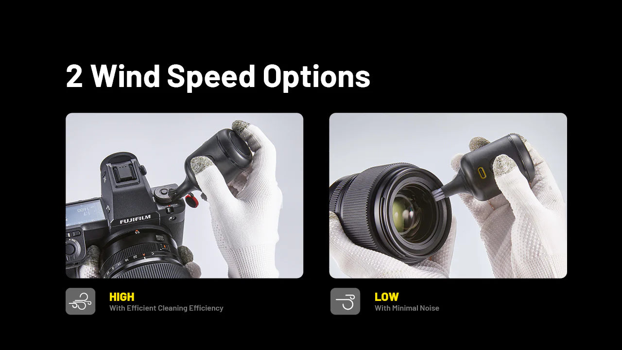 NITECORE BB Nano with Vacuum Extension Kit - Electronic Blower / Vacuum (40km/h)