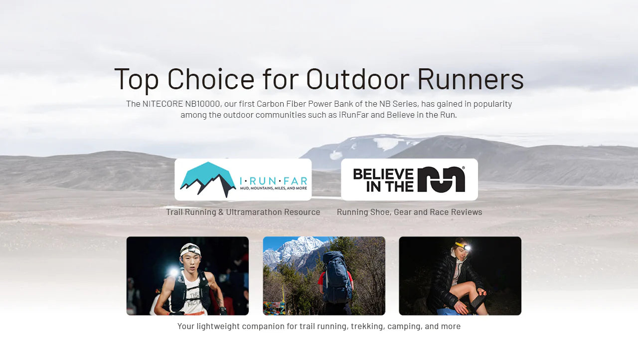 NITECORE NB10000 GEN 3 Carbon Fiber Energy Brick (10,000mAh 3A GEN3)