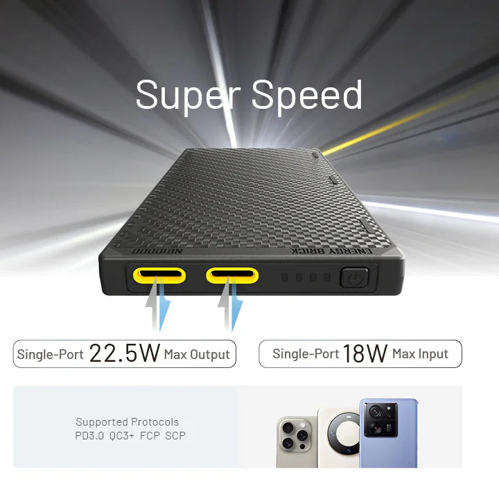 NITECORE NB10000 GEN 3 Carbon Fiber Energy Brick (10,000mAh 3A GEN3)