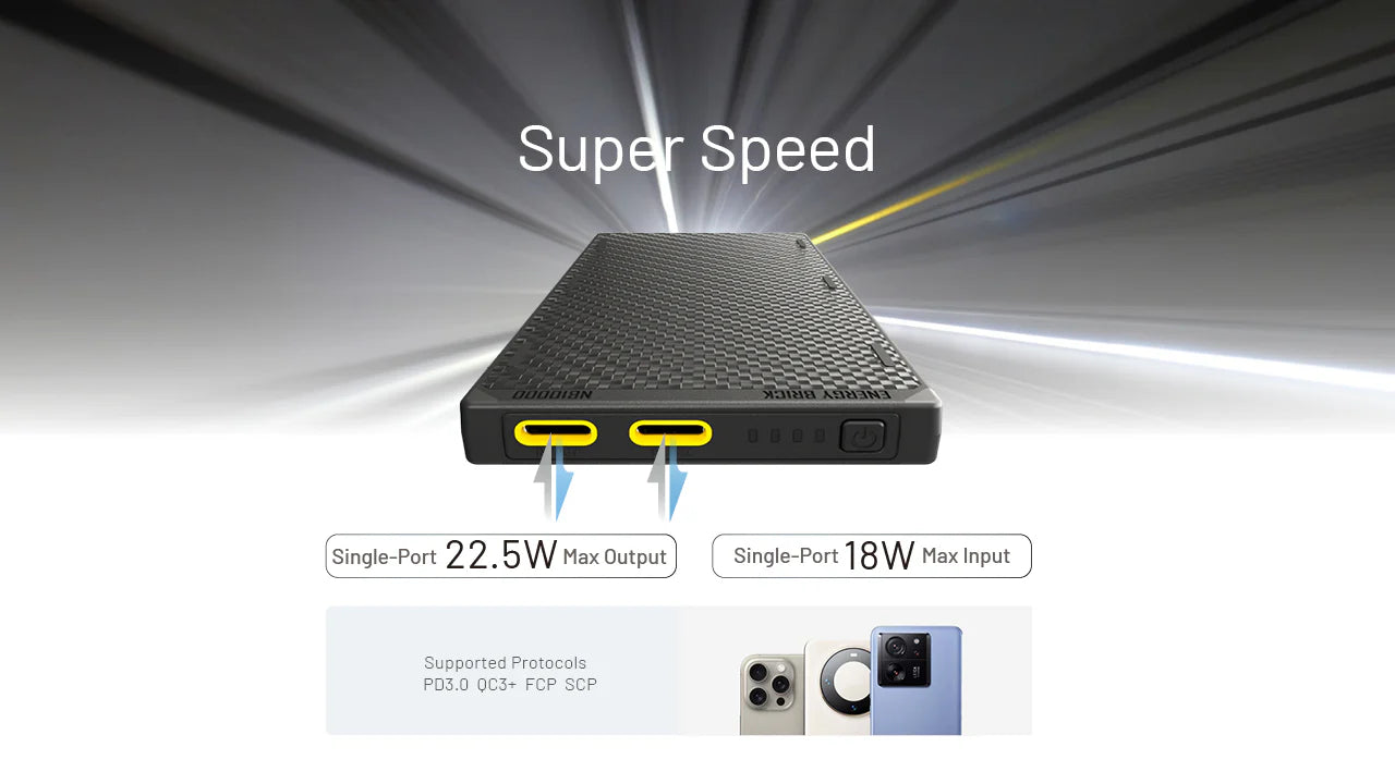 NITECORE NB10000 GEN 3 Carbon Fiber Energy Brick (10,000mAh 3A GEN3)