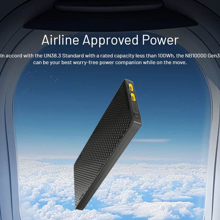 NITECORE NB10000 GEN 3 Carbon Fiber Energy Brick (10,000mAh 3A GEN3)