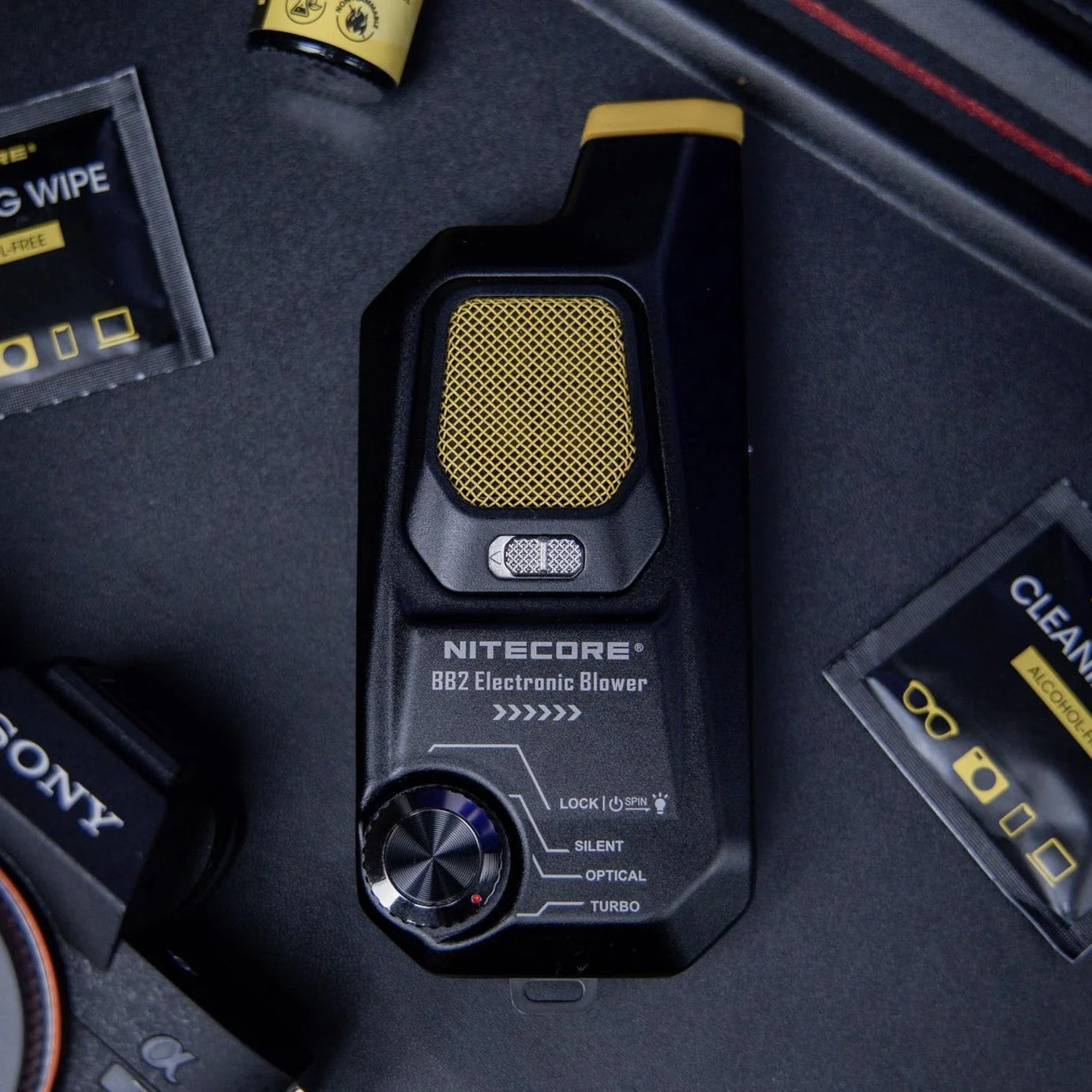 NITECORE BB2 with Multipurpose Cleaning Kit - Electronic Dust Blower (80km/h)